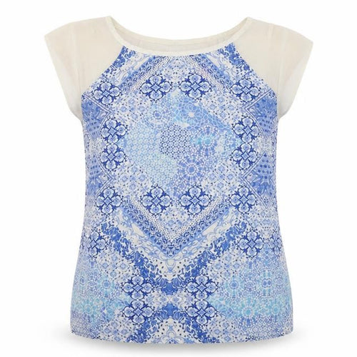 Preworn Womens Multicoloured Geometric  Basic Tank Size 6