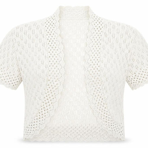 Elegant Collection Womens Beige  Knit Cardigan Jumper Size M