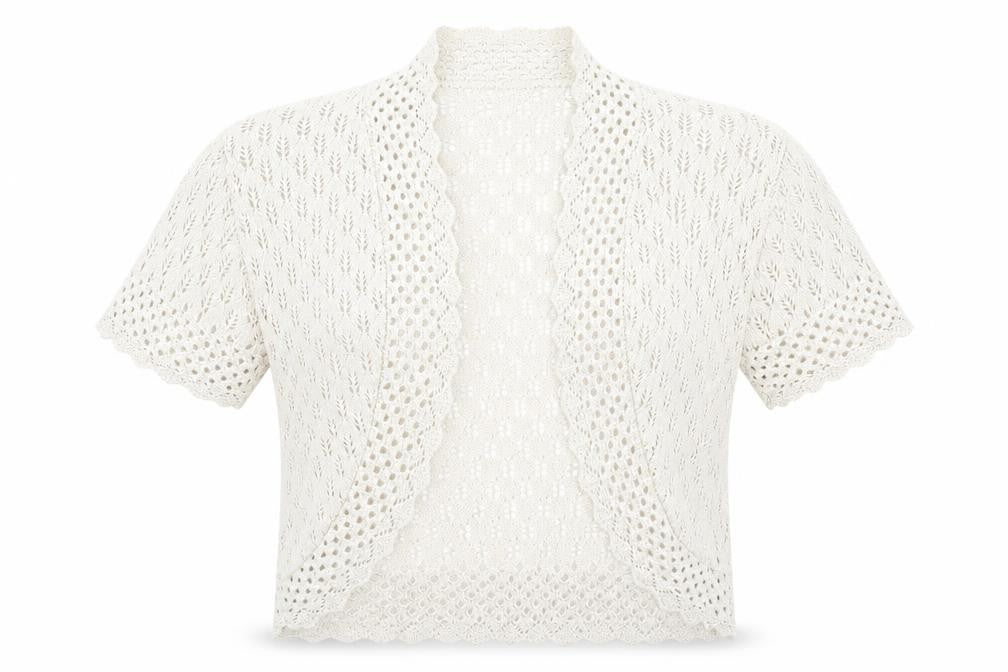 Elegant Collection Womens Beige  Knit Cardigan Jumper Size M