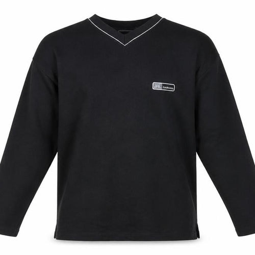JFG Mens Black   Pullover Sweatshirt Size L