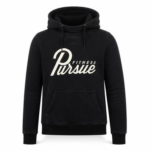 persue fitness Womens Black   Pullover Hoodie Size M