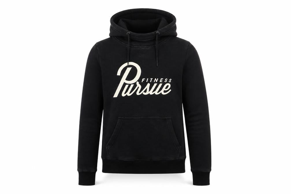 persue fitness Womens Black   Pullover Hoodie Size M