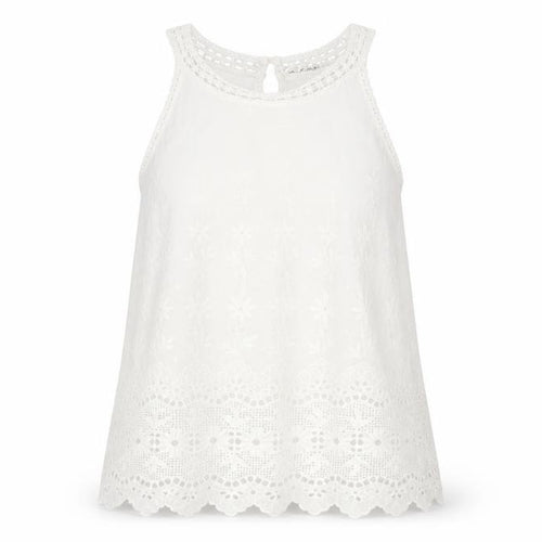 Miss Selfridge Womens White   Basic Tank Size 12