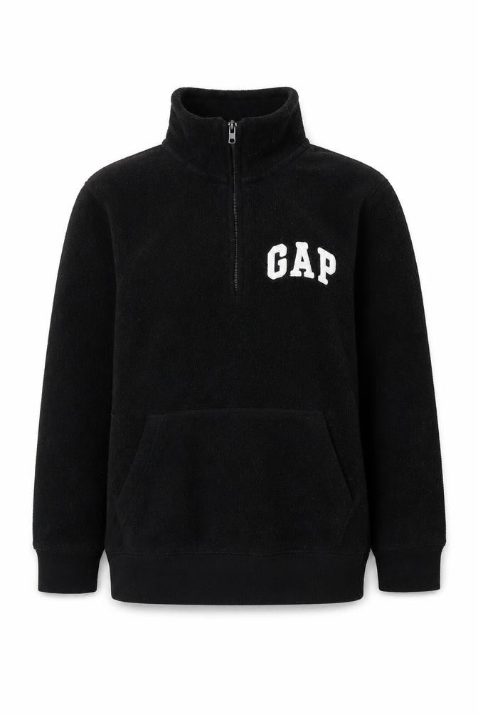 Gap Boys Black  Fleece Jacket  Size S