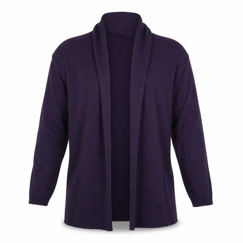 Mimosa Womens Purple  Knit Cardigan Jumper Size 12