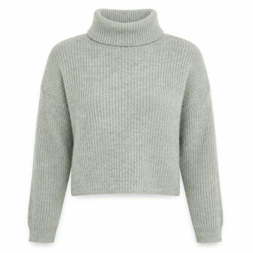 New Look Womens Green  Knit Pullover Jumper Size S