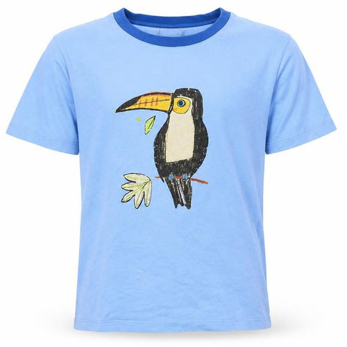 Jim Thompson Boys Blue   Basic T-Shirt Size M