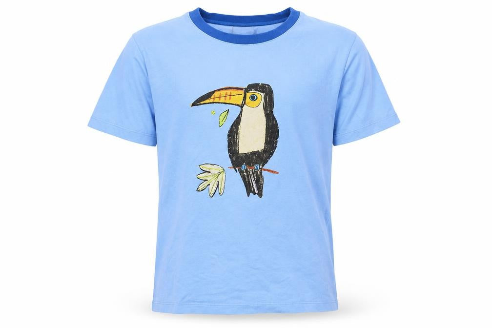 Jim Thompson Boys Blue   Basic T-Shirt Size M