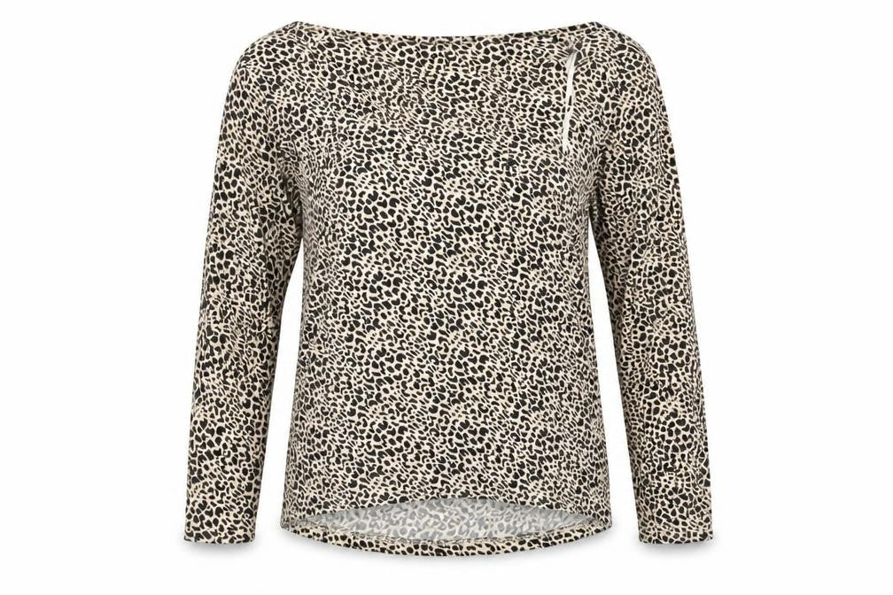 Principles Womens Multicoloured Animal Print  Basic Blouse Size 10
