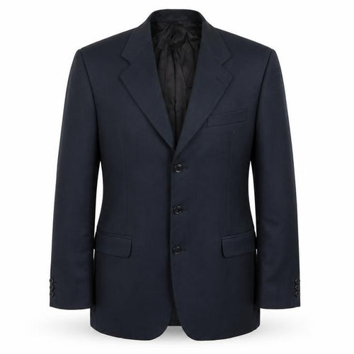 Pinstripe Mens Blue   Jacket Suit Jacket Size 40