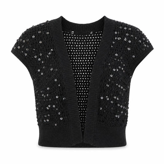 New Look Girls Black   Cardigan Jumper Size S