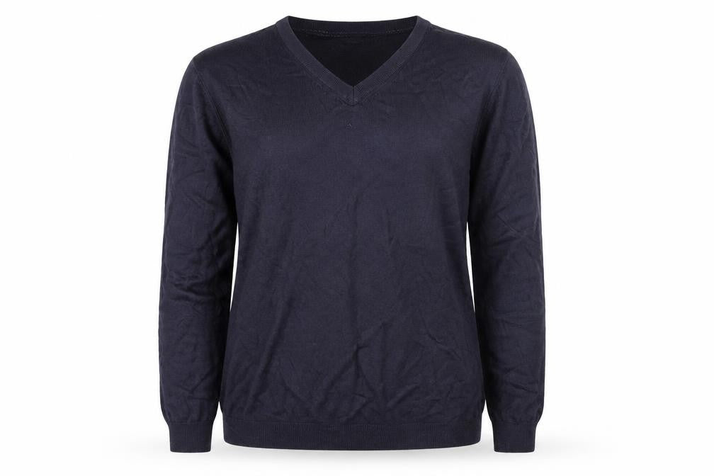 M&Co Womens Blue  Knit Pullover Jumper Size XL