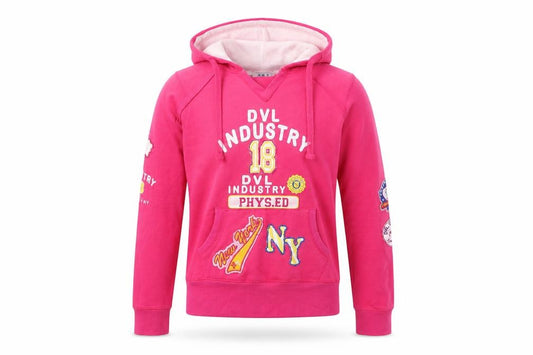silver dagger Womens Pink   Pullover Hoodie Size S