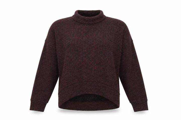 Topshop Womens Red Knit Pullover Jumper Size 10