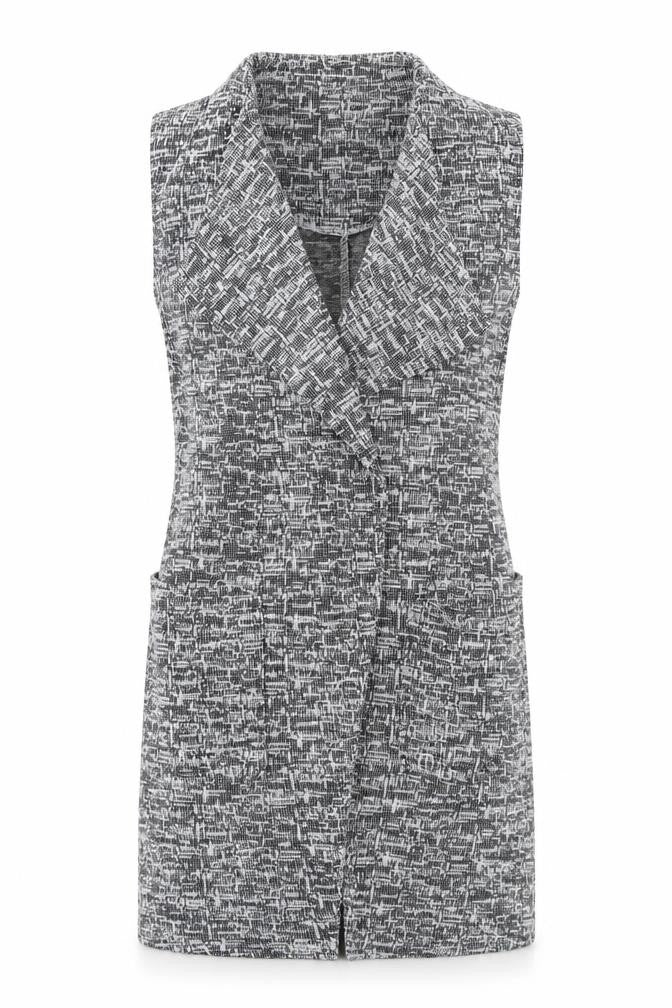 TEMT Womens Grey   Jacket Waistcoat Size 10