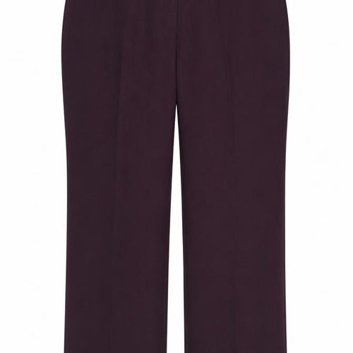 Isle Womens Purple   Trousers  Size 14 L26 in