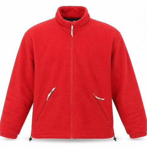 Neutral Territory Mens Red  Fleece Jacket  Size S