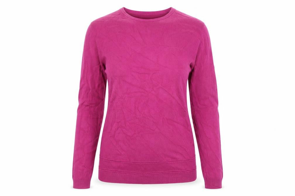 Vida Vi Womens Purple  Knit Pullover Jumper Size L