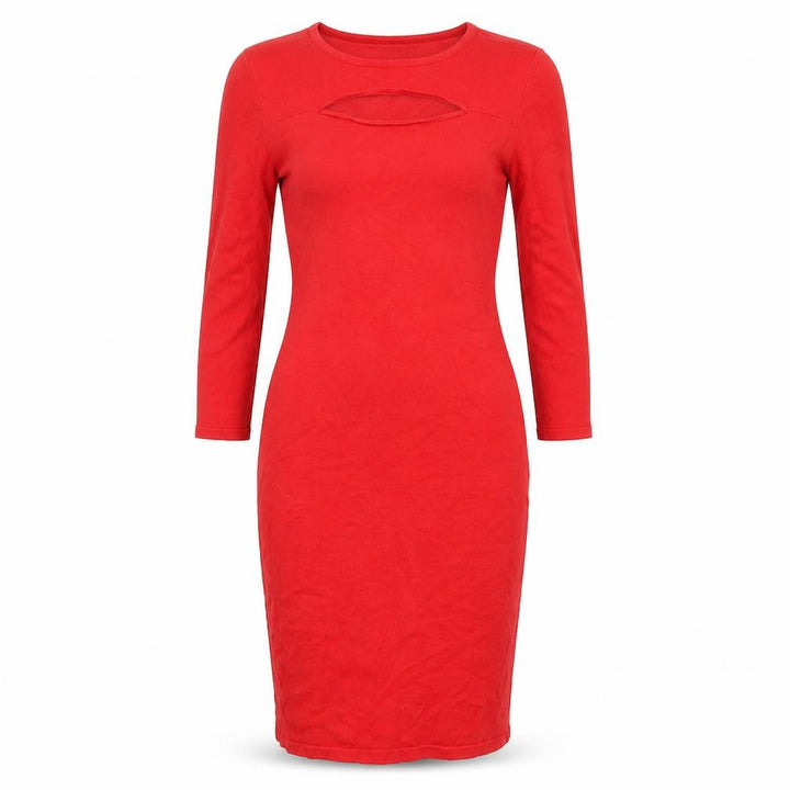Express Womens Red  Knit Bodycon  Size S