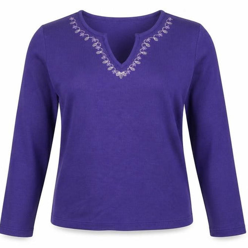 Bonmarché Womens Purple   Pullover Jumper Size S