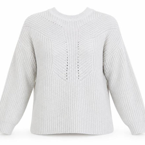 Dorothy Perkins Womens Grey  Knit Pullover Jumper Size 12