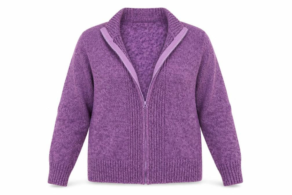 EWM Womens Purple   Jacket Coat Size L