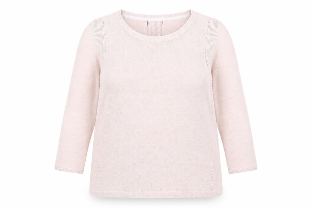 Marks and Spencer Womens Pink   Pullover Jumper Size 16