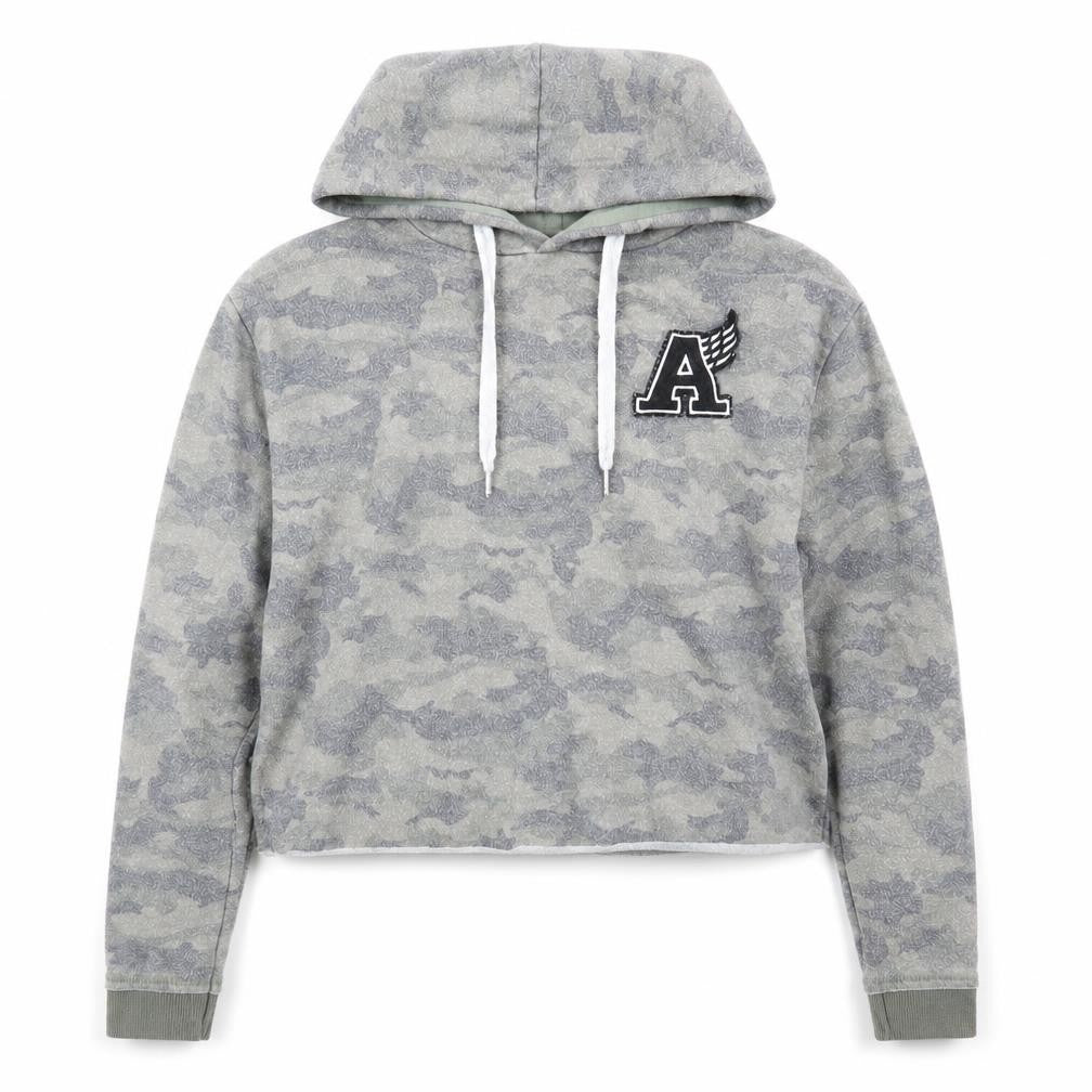Primark Womens Green Camouflage  Pullover Hoodie Size XS