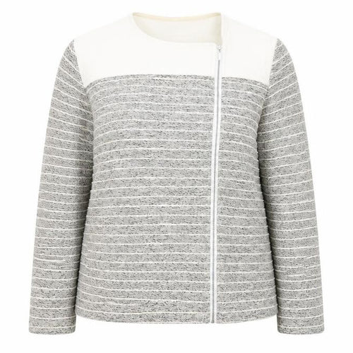 Per Una Womens Grey   Jacket Coat Size XL