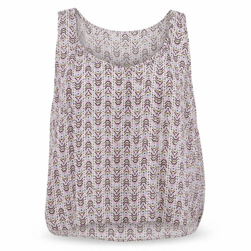 H&M Womens Multicoloured Geometric  Basic Tank Size 16