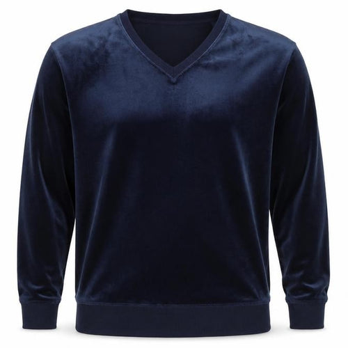 Jezebel Mens Blue   Pullover Sweatshirt Size L