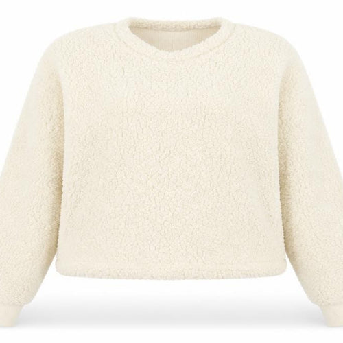 Boohoo Womens Ivory   Pullover Jumper Size 14