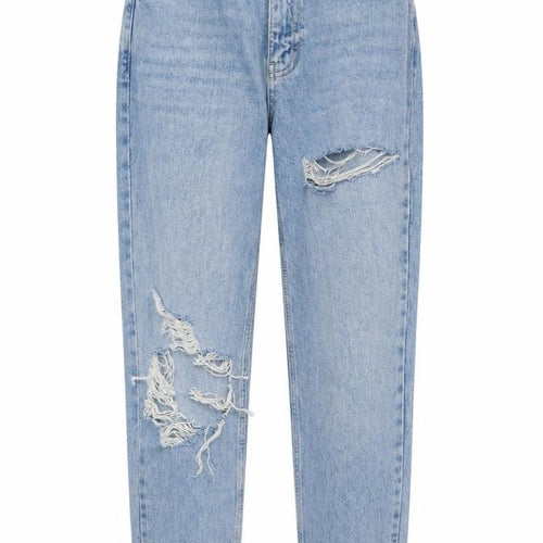 Topshop Womens Blue   Straight Jeans Size 28 L29 in