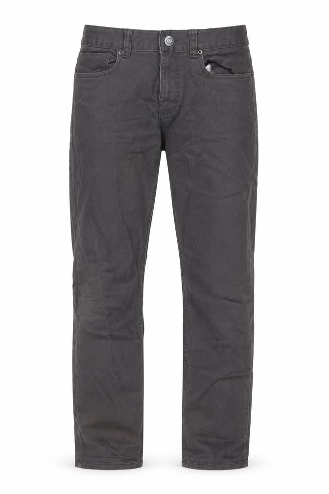 DenimCo Mens Black  Denim Straight Jeans Size 32 L28 in