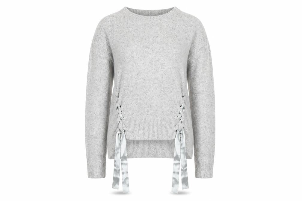 WOW Womens Grey   Pullover Jumper Size XS