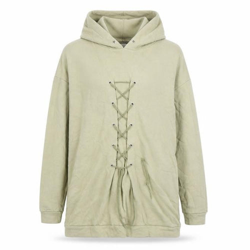 Pretty Little Thing  Womens Green   Pullover Hoodie Size 12
