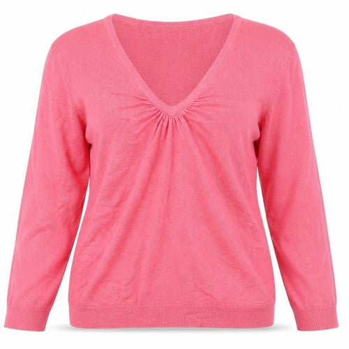 Marks and Spencer Womens Pink   Pullover Jumper Size 12  - Extra Stretch