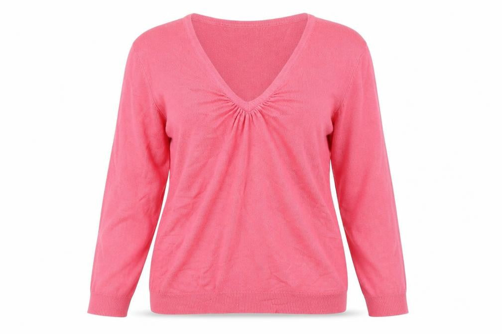 Marks and Spencer Womens Pink   Pullover Jumper Size 12  - Extra Stretch