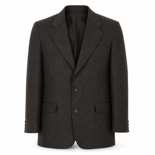 Front view of Greenwoods men’s brown jacket suit jacket, size 40