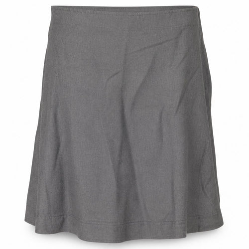 Preworn Womens Grey   Flare Skirt Size 48 in