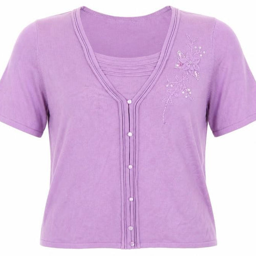 BM Womens Purple   Pullover Jumper Size L