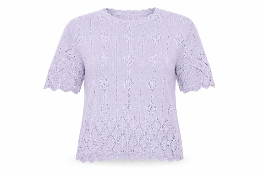 Marks and Spencer Womens Purple   Pullover Jumper Size 14