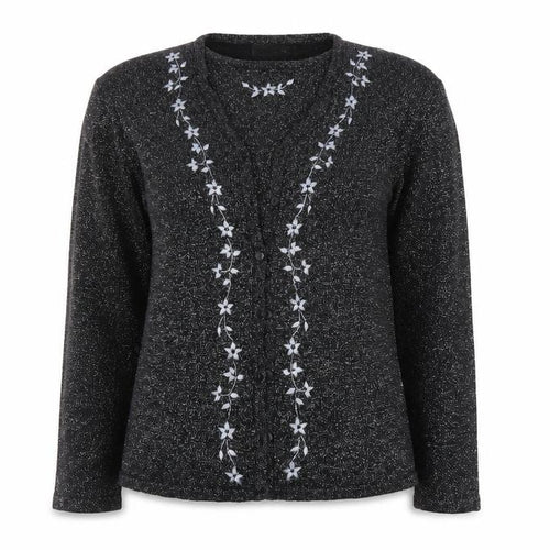 Le Bon Marché Womens Black   Pullover Jumper Size L