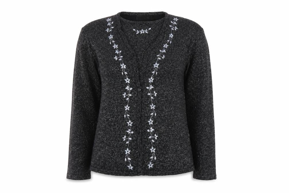 Le Bon Marché Womens Black   Pullover Jumper Size L