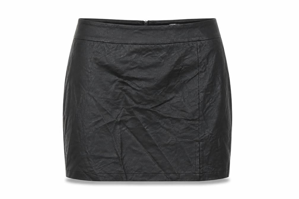Preworn Womens Black   Mini Skirt Size 10