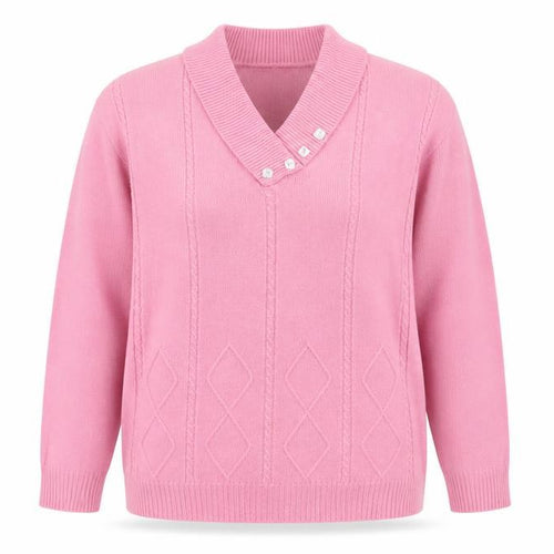 Pure & Natural Womens Pink   Pullover Jumper Size XL
