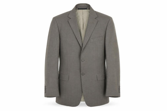 Front view of Marks & Spencer men’s brown jacket blazer, size 42