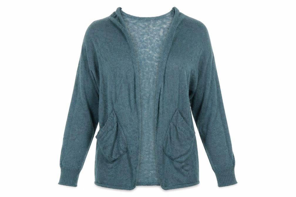 Marks and Spencer Womens Blue   Cardigan Jumper Size M