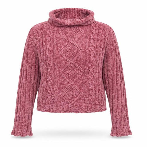Preworn Womens Pink  Knit Pullover Jumper Size 8