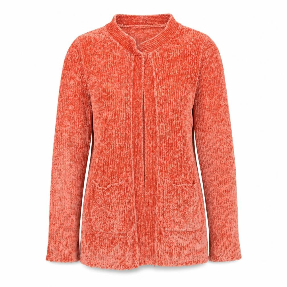 TQF Womens Pink  Knit Cardigan Jumper Size M